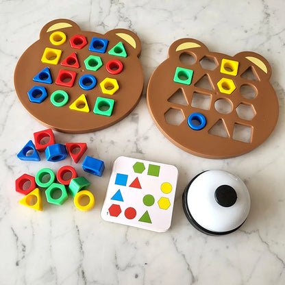 Montessori geometry puzzle