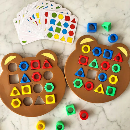 Montessori geometry puzzle