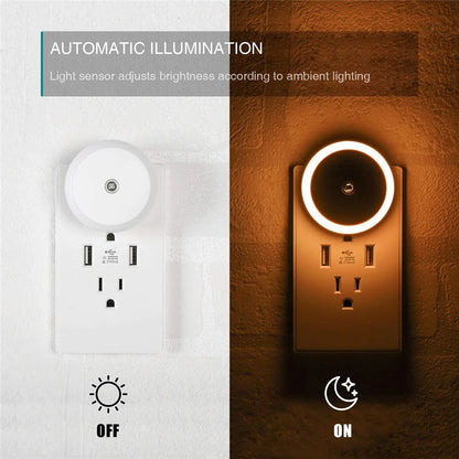 LED night light, light sensor