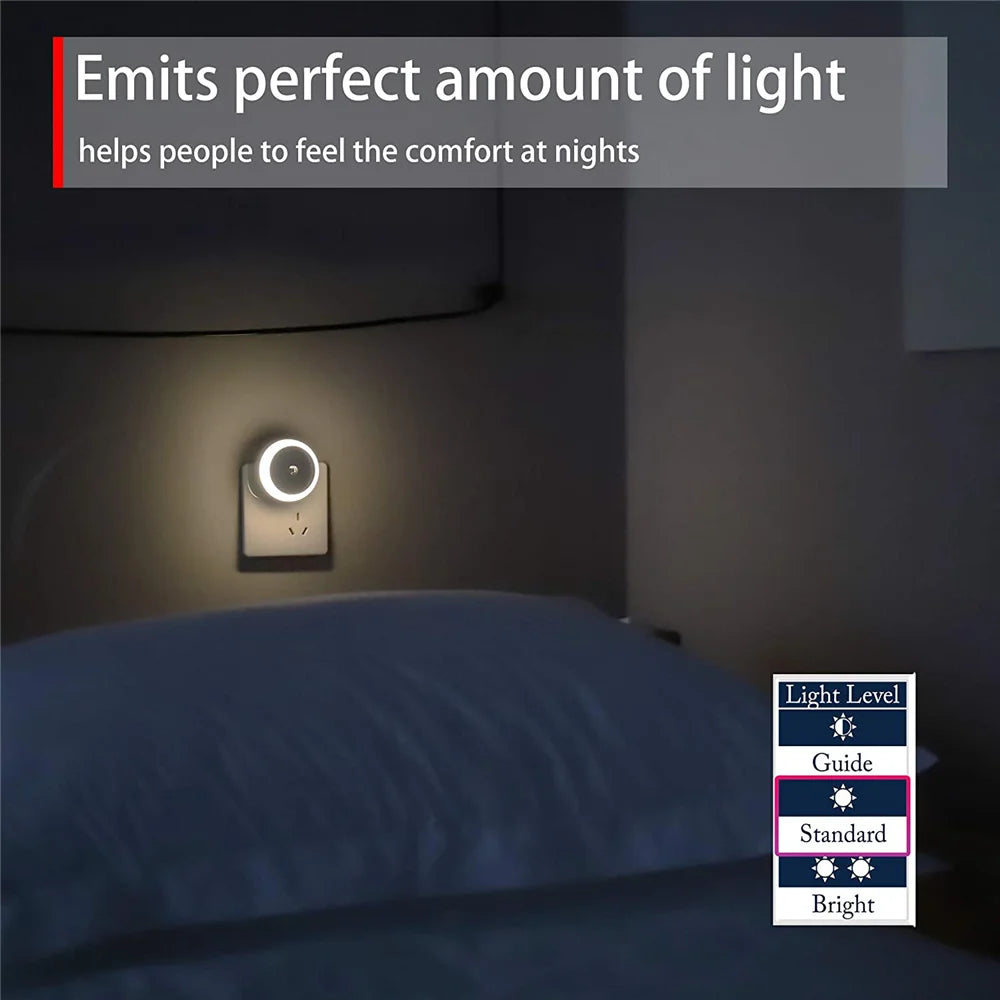 LED night light, light sensor