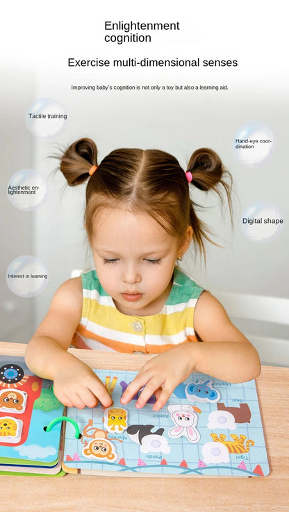 Montessori learning games, activities, sticker, sorting..