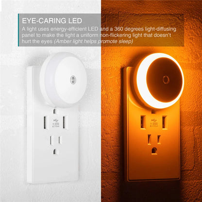 LED night light, light sensor