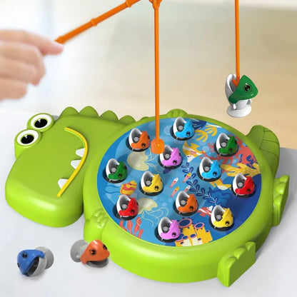 Fishing games, educational dinosaur form for children